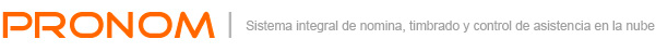 PRONOM sistema integral de nomina
